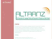 Tablet Screenshot of altaanz.org